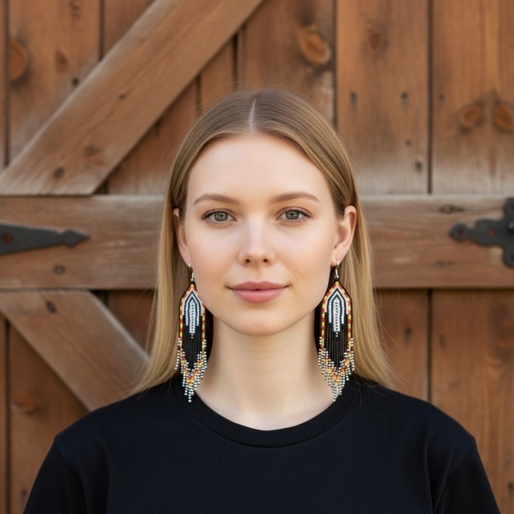 Myra Bag Southwestern Beaded Earrings